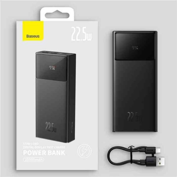 Baseus Fast Charging Power Bank 30000mAh 22.5W Star-Lord Digital Display - Image 4